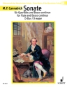 Sonate D-Dur op.1,1 f�r Fl�te und Bc