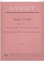 Sonate D-Dur op.5,4 f�r Oboe (Fl�te, Violine)  und Bc