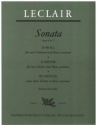 Sonate d-Moll op.4,1 f�r 2 Violinen und Klavier Partitur und Stimmen