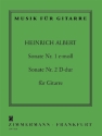Sonate e-Moll Nr.1 / Sonate D-Dur Nr.2 f�r Gitarre