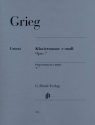Sonate e-Moll op.7 f�r Klavier