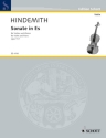 Sonate Es-Dur Nr.1 op.11 f�r Violine und Klavier
