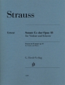 Sonate Es-Dur op.18 f�r Violine und Klavier