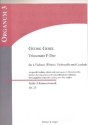 Sonate F-Dur f�r 2 Violinen (Fl�ten), Violoncello und Cembalo Partitur und Stimmen