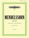 Sonate F-Dur f�r Violine und Klavier
