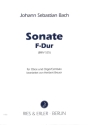 Sonate F-Dur nach BWV525 f�r Oboe und Orgel (Cembalo)