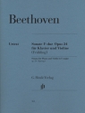 Sonate F-Dur op.24 f�r Violine und Klavier
