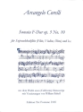 Sonate F-Dur op.5,10 f�r Sopranblockfl�te (Fl�te/Violine/Oboe) und Bc