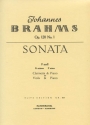 Sonate f-Moll op.120,1 f�r Klarinette und Klavier