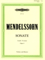 Sonate f-Moll op.4 f�r Violine und Klavier