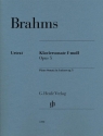 Sonate f-Moll op.5 f�r Klavier