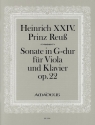 Sonate G-Dur op.22 f�r Viola und Klavier