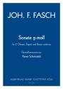 Sonate g-Moll f�r 2 Oboen, Fagott und Bc Partitur und Stimmen