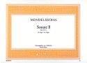 Sonate II op. 65/2 f�r Orgel