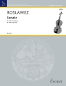 Sonate Nr. 1 f�r Viola und Klavier