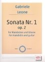 Sonate Nr.1 op.2 f�r Mandoline und Gitarre Partitur und 2 Stimmen