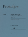 Sonate Nr. 2 op. 94a  f�r Violine und Klavier