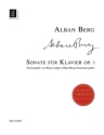 Sonate op.1 f�r Klavier