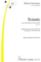 Sonate op.11: f�r Viola und Klavier nach der Sonate f�r Violoncello und Klavier 