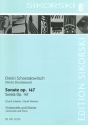 Sonate op.147 f�r Violoncello und Klavier