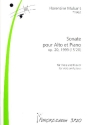 Sonate op.20 f�r Viola und Klavier