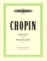 Sonate op.65 und Polonaise op.3 f�r Violoncello und Klavier