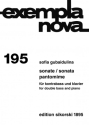 Sonate pantomime f�r Kontraba� und Klavier Exempla nova 195