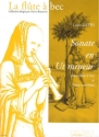 Sonate ut mineur pour flute a bec alto et bc