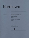Sonaten Band 1 f�r Violine und Klavier