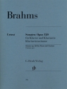 Sonaten op.120,1-2 f�r Klarinette (Viola) und Klavier Klarinettenstimme