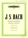Sonaten und Partiten BWV1001-1006 f�r Viola