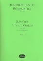 Sonates a deux violes op.10 Band 1 (nos.1-3) f�r 2 Viole da gamba 2 Spielpartituren