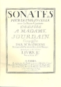 Sonates pour le violoncelle avec la basse continue vol.2 