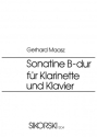 Sonatine B-Dur f�r Klarinette und Klavier