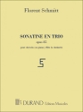 Sonatine en trio op.85 pour clavecin (piano), flute et clarinette parties
