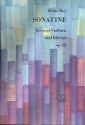 Sonatine op.22 f�r 2 Violinen und Klavier