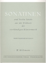Sonatinen und leichte St�cke aus der Fr�hzeit der vierh�ndigen Klaviermusik f�r Klavier zu 4 H�nden