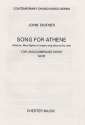 Song for Athene for mixed chorus a cappella score