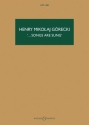 Songs are sung (Quartet no.3 op.67) for 2 violins, viola and cello study score