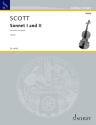 Sonnet I and II (1914) f�r Violine und Klavier
