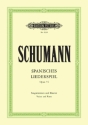 Spanisches Liederspiel op.74 f�r eine und mehrere Singstimmen und Klavier
