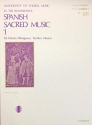 : Spanish Sacred Music Vol. 1 Gemischter Chor (SATB) Partitur
