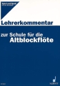 Spiel und Spa� mit der Blockfl�te f�r Alt-Blockfl�te Lehrerband