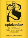 Spielereien Band 1 f�r 4-6 Violincelli Stimmen
