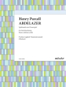 Spielmusik zum Trauerspiel Abdelazer f�r kleines Streichorchester Partitur