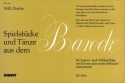 Spielst�cke und T�nze aus dem Barock f�r Sopran- und Altblockfl�te und Klavier