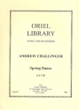 Spring Dance  for recorder quartet8SATB) score and parts