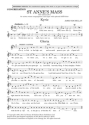 St Anne's Mass f�r Kantor, Chor unisono (Gemeinde) und Orgel, gemischter Chor (SAATB) Einzelstimme