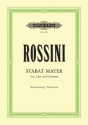 Stabat mater f�r Soli, Chor und Orchester Klavierauszug