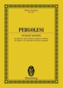 Stabat mater f�r Sopran, Alt, Streicher und Orgel Studienpartitur
